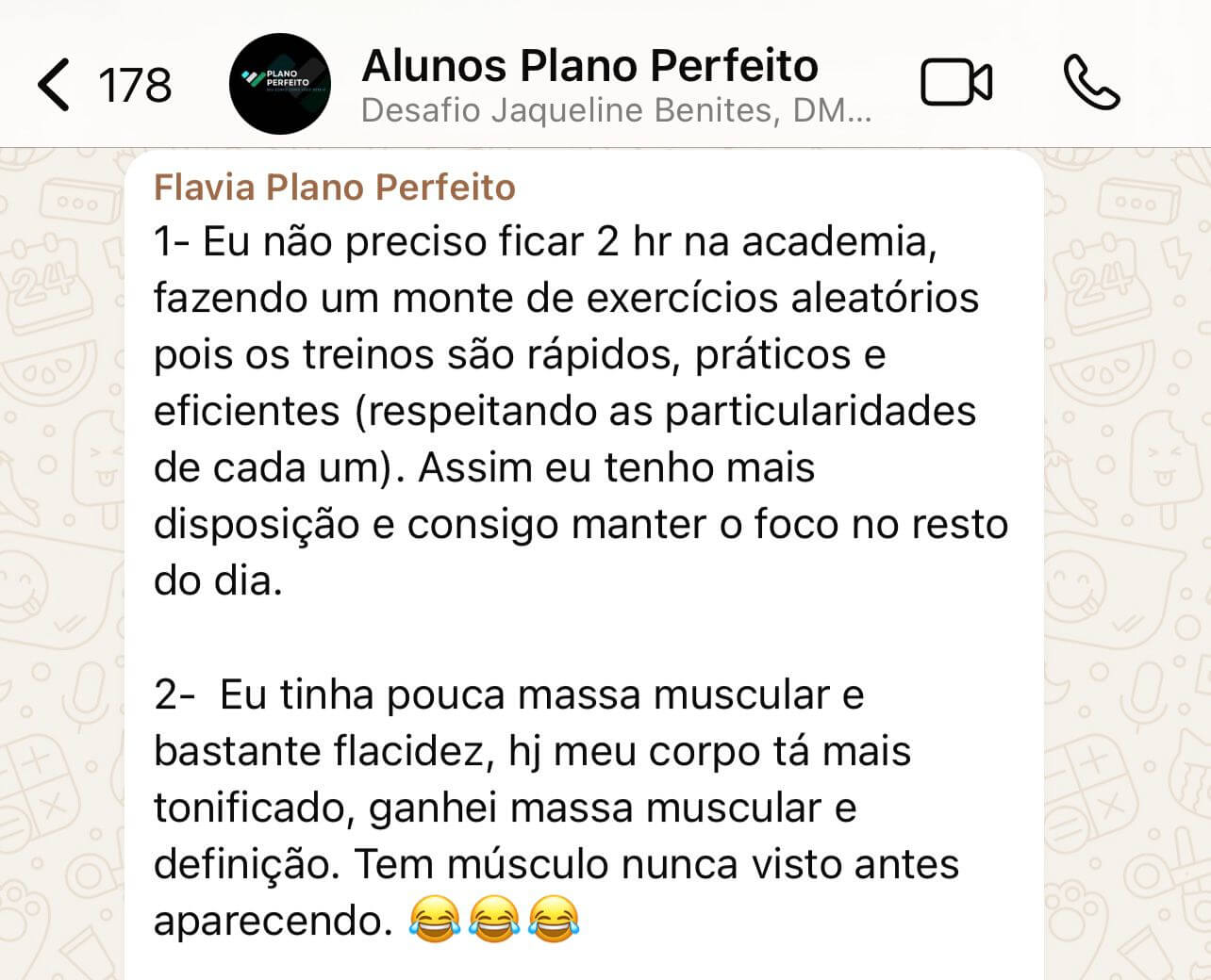 Corpo flácido nunca mais!